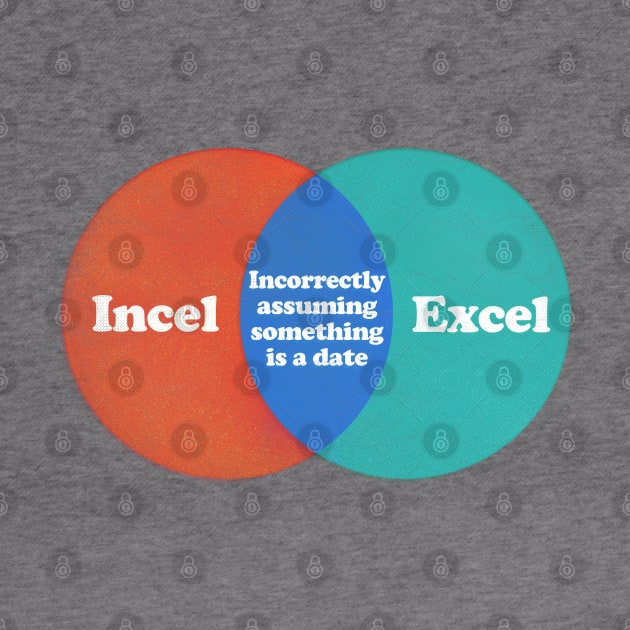 Incel Excel  /  Humorous Meme Design by DankFutura